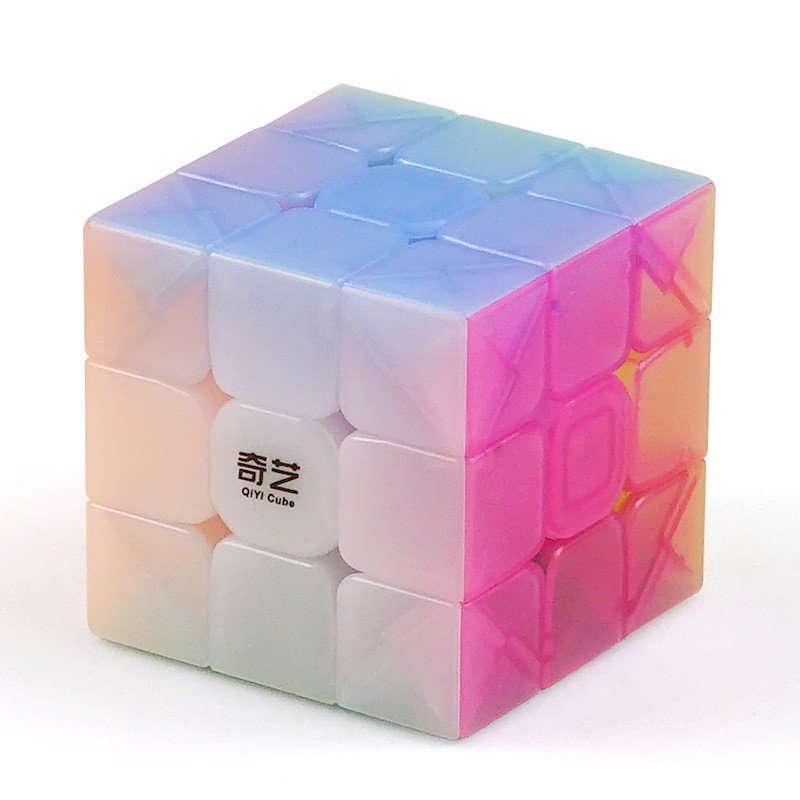 楽天市場 スピードキューブ 3 3 ルービックキューブ 可愛い キュート ピンク かわいい 立体パズル 競技 ゲーム パズル 脳トレ マルニトイヤ楽天市場店