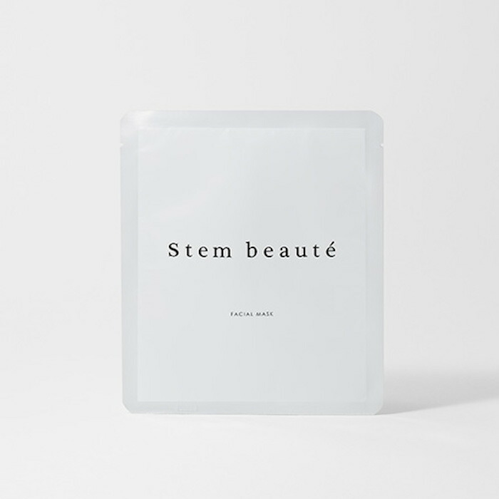 【お得な定期コース】StemBeaute facial mask(4枚入り) ステムボーテ ヒト幹細胞 フェイシャル マスク 約1ヶ月分 ※週1回の使用で 純正購入