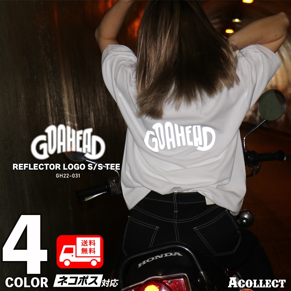 【楽天市場】期間限定販売 REFLECTOR LOGO S/S TEE [GOAHEAD/ゴーアヘッド] 半袖 Tシャツ トップス