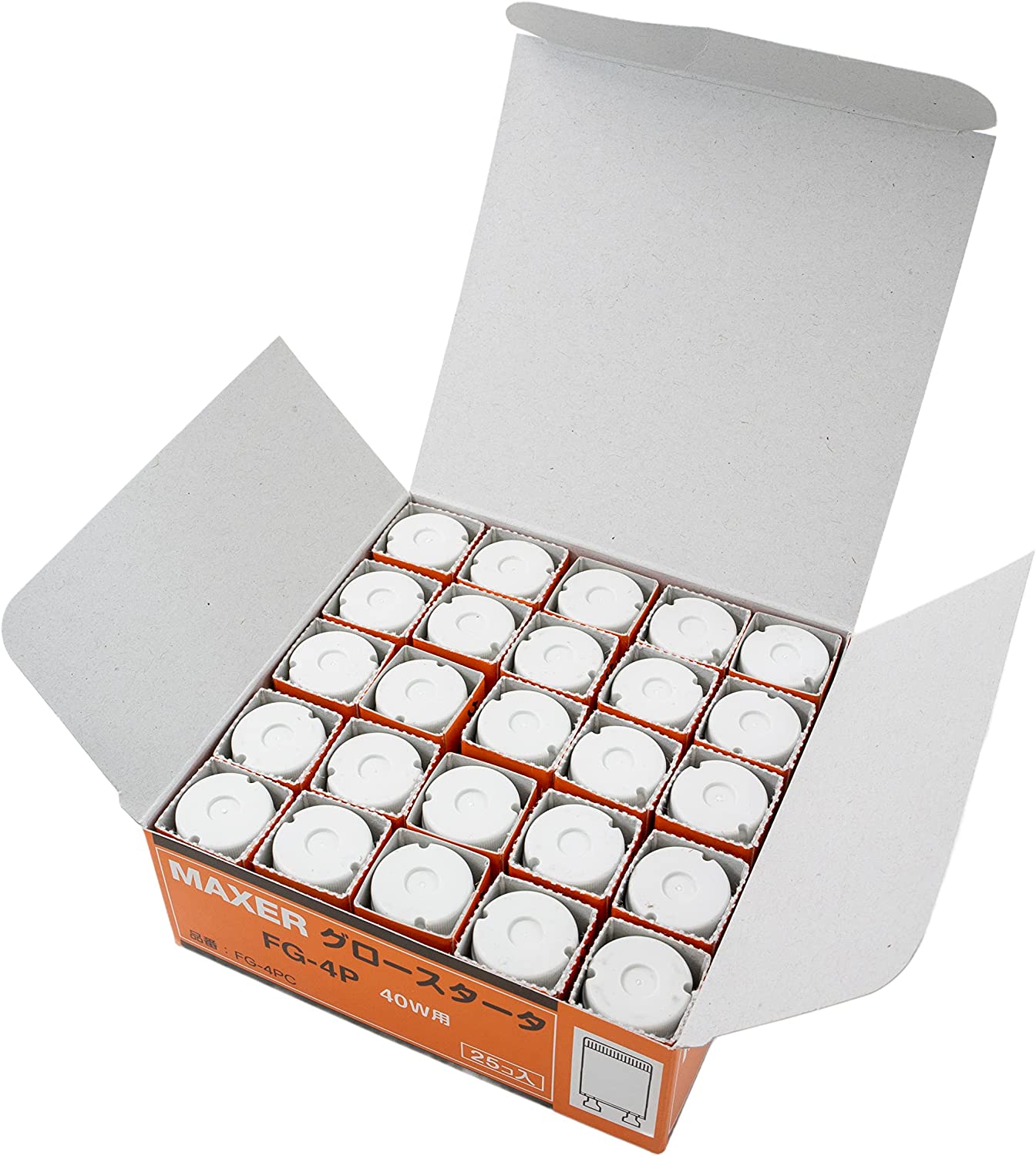 楽天市場】☆ 点灯管 FG-1E 10～30形 E17口金 【25個入り