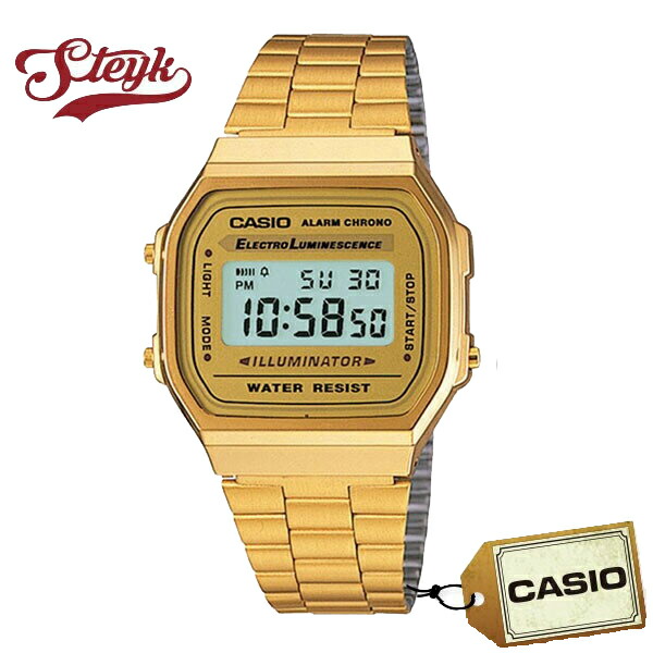 Amazon.com: Casio Reloj de cuarzo de metal dorado para mujer