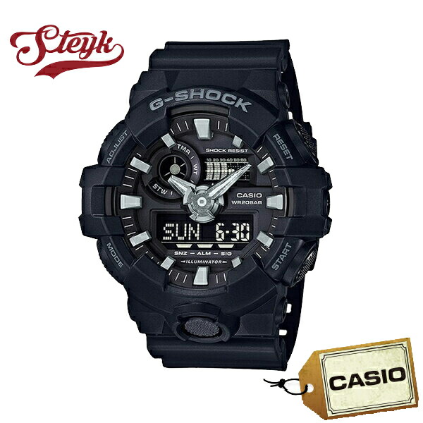 CASIO カシオ 腕時計 G-SHOCK ジーショック アナデジ GA-700-1B メンズ