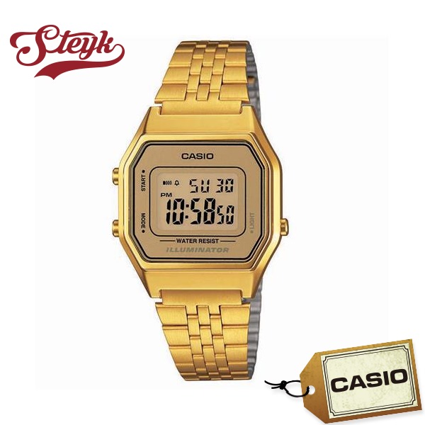 楽天市場】カシオ CASIO レディース 腕時計 ウォッチ デジタル カジュアル LA670 シルバー ゴールド : STEYK