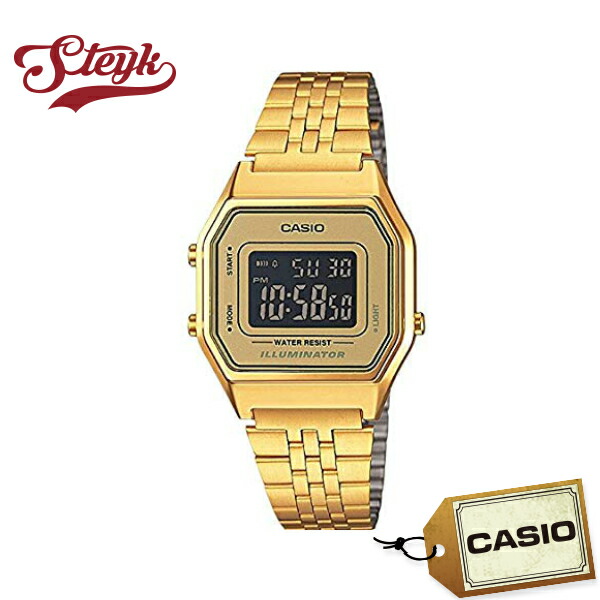 CASIO カシオ 腕時計 スタンダード チープカシオ チプカシ デジタル LA680WGA-9B レディース