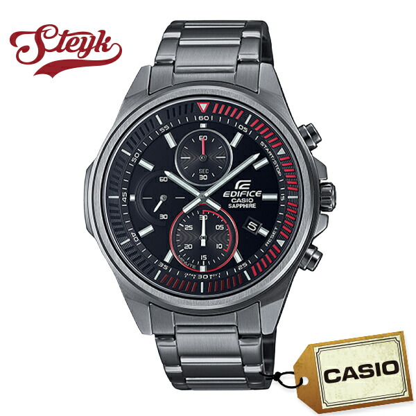 楽天市場】カシオ エディフィス スリム＆ソーラー シルバー＆ブラック