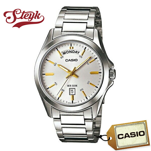 CASIO MTP-1370D-7A2 カシオ 腕時計 アナログ レディース ホワイト シルバー カジュアル 4,463円