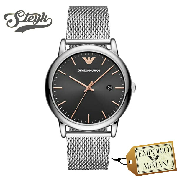 安い Emporio Armani Ar エンポリオアルマーニ 腕時計 アナログ Luigi メンズ ブラック シルバー カジュアル 訳ありセール格安 Testsite Reallyragdoll Com