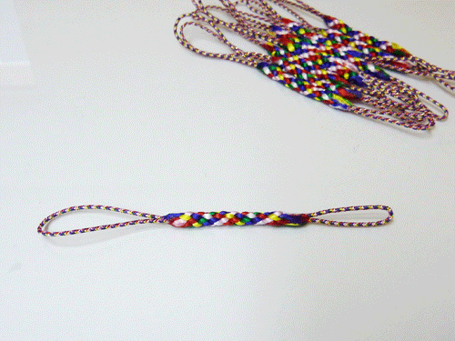 楽天市場】ストラップパーツ根付紐(両紐）10本 グレー : ストラップ