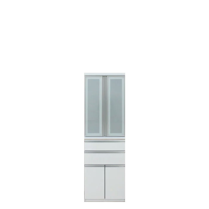 キッチンボード 食器棚 サイドボード カップボード オープンボード ハイタイプ 幅60cm 木目 ハイグロス ホワイト ブラウン 鏡面 モイス サイレントクローズ セミオーダー コンセント 大川家具 日本製 国産