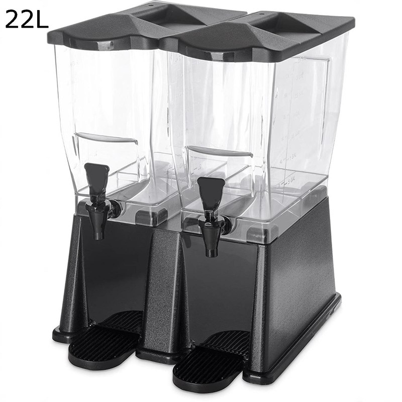 ドリンクディスペンサー ドリンクサーバー 冷水ポット 大容量22L ピッチャー 麦茶ポット 冷水筒 貯蔵タンク 蛇口付き 耐冷 広口 ウォーターポット ガラスジャグ アイスティー 紅茶 飲料収納 結婚式 業務用｜FUKUOKA ストアサービス