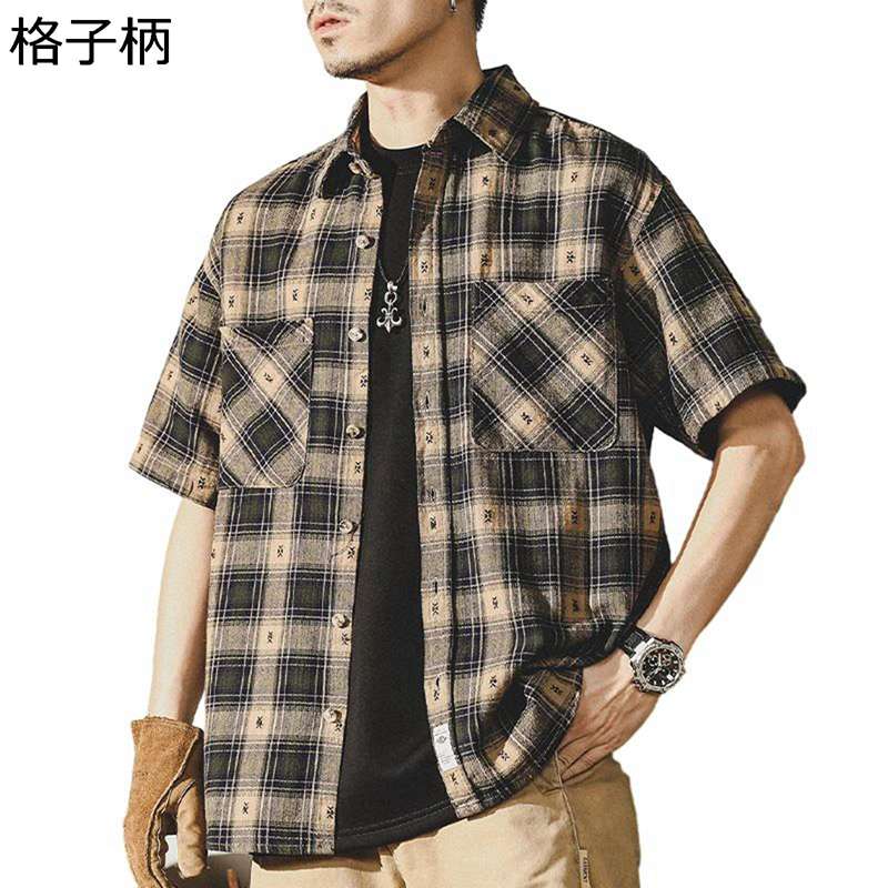 照合のしるしプルオーバー メンズ 開衿 レトロ アウトドア 御役目服 細工物プルオーバー 薄っぺら ライトアウター 心地好い 執務室 成人男性用 ゆったり 厚地の外套 通気性 カッコイイ 表どおり 春夏秋