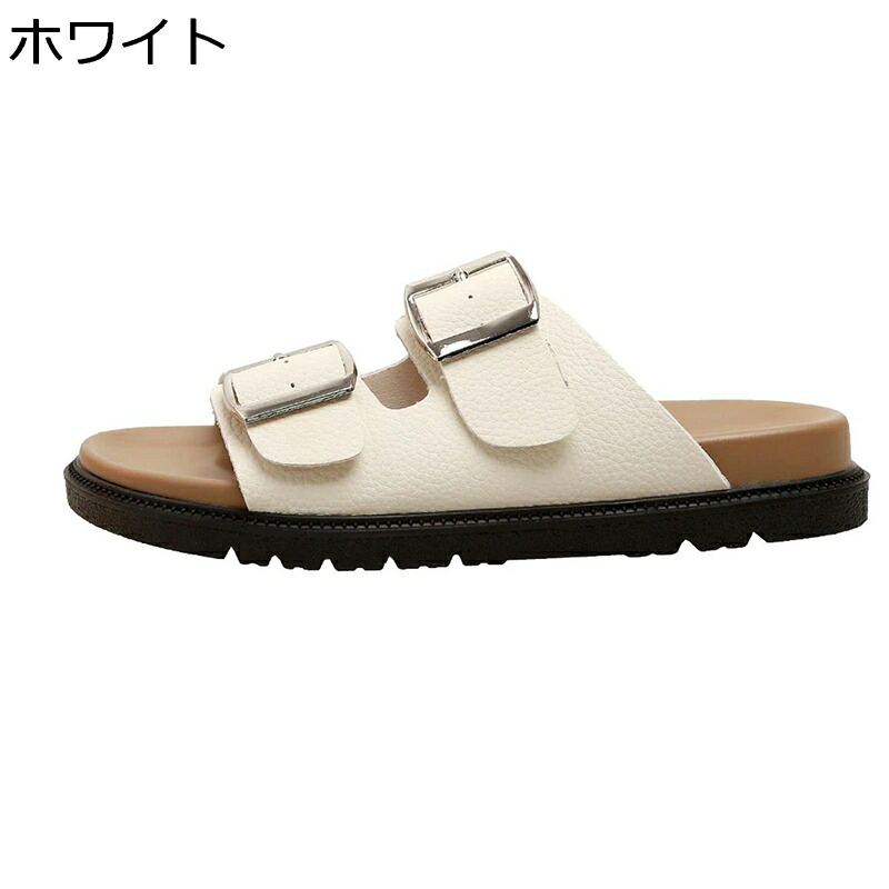 リラックスサンダル サンダル レザー レディース 厚底 軽い 歩きやすい クラシック 安定感 美脚 高反発 オープントゥ 静音 身長アップ ビーチ ウォーキング ファッション カジュアル 夏用