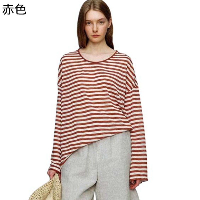 ブラウス レディース ストライプ シャツ レジャー UV カット 接触冷感 透け感 着痩せ 通気性 かわいい 日常 お洒落 きれいめ コーデ お出かけ エレガント 薄手 お出掛け 着心地 夏