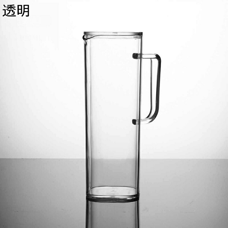 冷蔵庫ポット ドリンクピッチャー 1.1L ウォータータンク 耐熱耐冷 -40~120℃ 麦茶ポット 広口デザイン クリア 冷水筒 蓋付き 割れにくい 軽量 水差し 使いやすい 麦茶 フルーツティー 寝室用 ギフト
