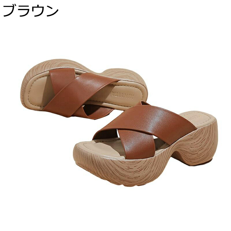 厚底サンダル サンダル レディース 厚底 安定感 通気性 美脚 オープントゥ 静音 身長アップ ビーチ 軽量 長時間履き 卒業式 卒園式 入学式 入園式 ウォーキング 散歩 おしゃれ シンプル 夏用