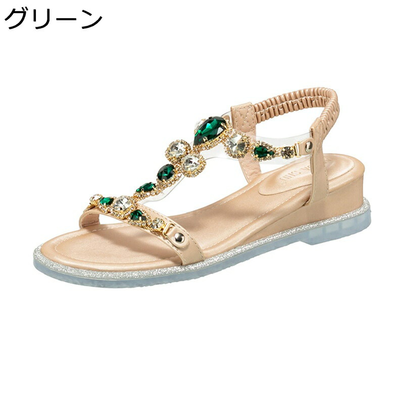 ビーチサンダル レディース ボヘミアン アウトドアサンダル 履きやすい 軽量 スリッポン 夏用 大人かわいい 通気性 女性 カジュアル 海 リゾート オフィス ウォーキング