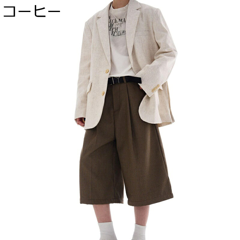 カジュアルパンツ メンズ ショートパンツ 水着 ショーツ 速乾 通気性 夏用 春着 短パン 半ズボン カッコイイ 無地 シンプル ヴィンテージ INS風 ゆったり 合わせやすい キャンプ 日系デイリー