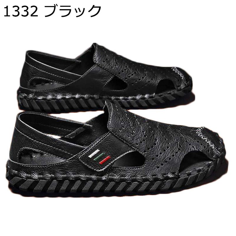 ドライビングシューズ 春 夏 2way スリッポン メンズ 砂浜サンダル パンチング 置き目毛革 メッシュ かかと踏める 流行り物 足ムレ押しとどめる やわらか 広広とした 滑らない お出かけ 差し上げ物 ウォーキング サンダル-靴
