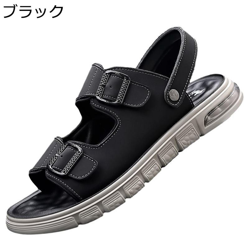 サンダル メンズ 2way 家庭用スリッパ なめし革 ドライビングシューズ 胴締め付き添い人 流行り物サンダル 春 夏 sandals men 事務所さんだる 運動競技 軽さ 走れる 滑らない 耐衝撃 履き分かりやすい 蒸れない 革 成人男性用 サンダル-メンズ靴-靴