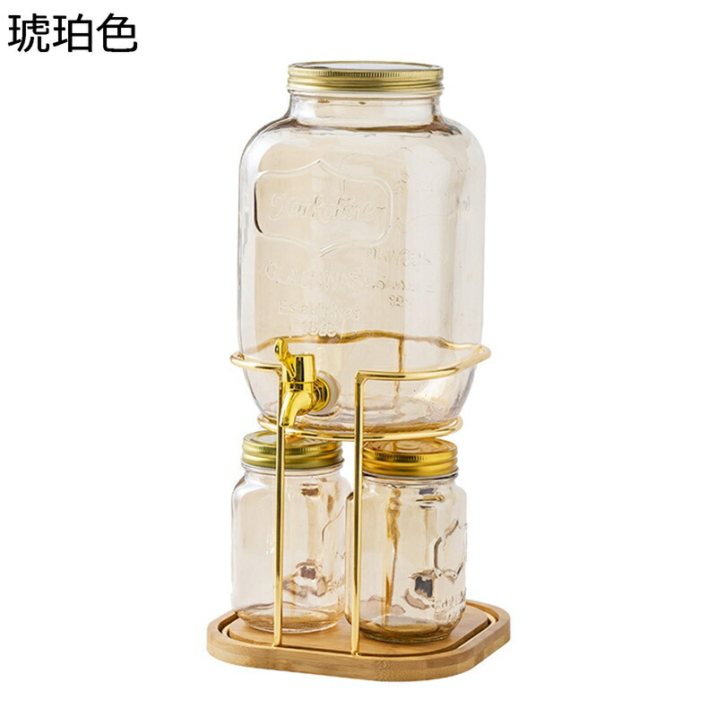 ドリンクサーヴァー 瑠璃 冷水筒 麦茶ポット 電気冷蔵庫ポット 大静電容量 保護すること瓶ドリンクディスペンサー 水道の栓付き添い人 木ノ実酒びん 保護すること入れもの 密閉缶 取っておく貯蔵タンク 梅酒 清涼飲料水 勝手もと納める 寄りあい 華燭の典