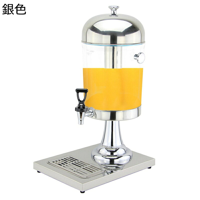 ドリンクディスペンサー ドリンクサーヴァー L 水さし 冷水筒 麦茶ポット ステンレス鋼製 水道の栓付き添い人 耐熱耐冷 大静電容量 お水ポット ジャグ 梅酒 ソーダ水 寄りあい 飲食店