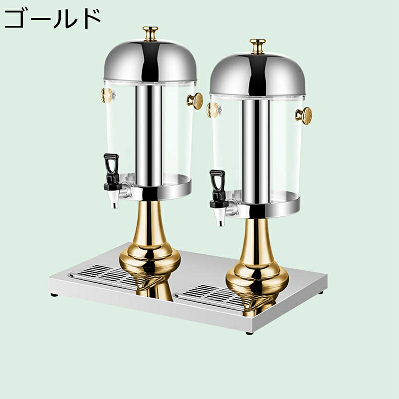 冷水筒 ドリンクサーヴァー 熱湯可 水道の栓付き添い人水さし お水ポット ドリンクディスペンサー 澄み切った 耐熱耐冷 密閉蓋 能力のあるなステンレス鋼製氷管付き添い人 水ものディスペンサー 華燭の典 BBQ バイキング お店用
