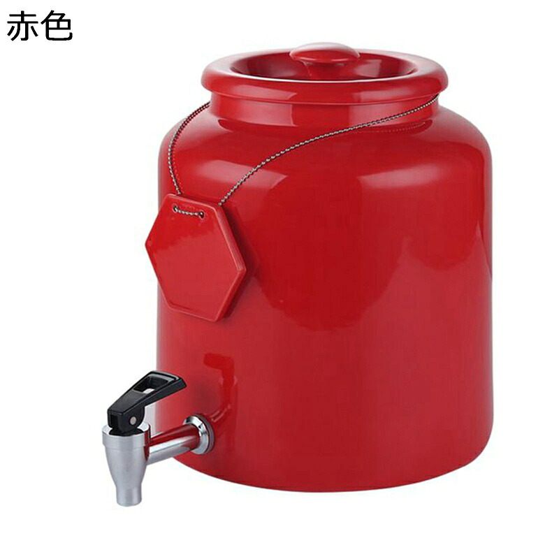 ドリンクサーバー 電気ケトル 陶器 ジュースバケツ 牛乳バケツ コーヒーポット 魔法瓶バケツ ミルクティーバケツ 温水ボイラー 飲料機 温度調節可能 飲食店 結婚式 家庭用 ダイニングテーブル