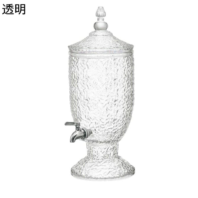 麦茶ポット 冷水筒 冷蔵庫ポット ドリンクボトル 広口デザイン 熱湯可 大容量 洗いやすい 無垢材の台座 飲料収納 密閉缶 貯蔵タンク 保存容器 麦茶 紅茶 サイダー レモネード