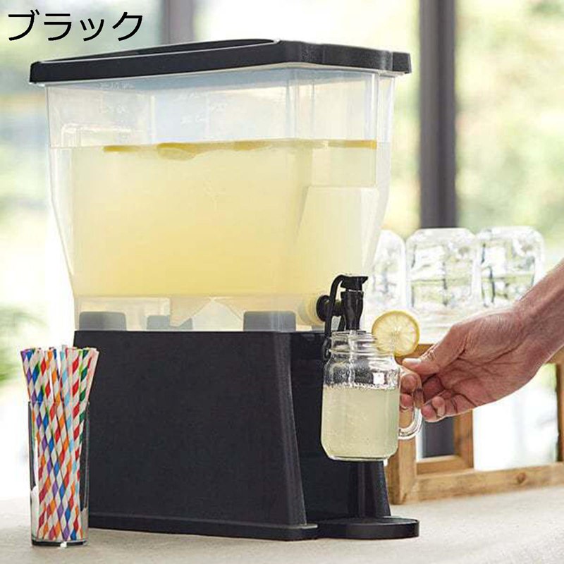 麦茶ポット 冷蔵庫ポット プラスチック製 大容量 11L ドリンクピッチャー 蓋付き 食洗器対応 耐熱耐冷 ウォータータンク オシャレ シンプル 麦茶 花茶 目詰まり防止 キッチン収納 飲料収納 家庭用 8,700円