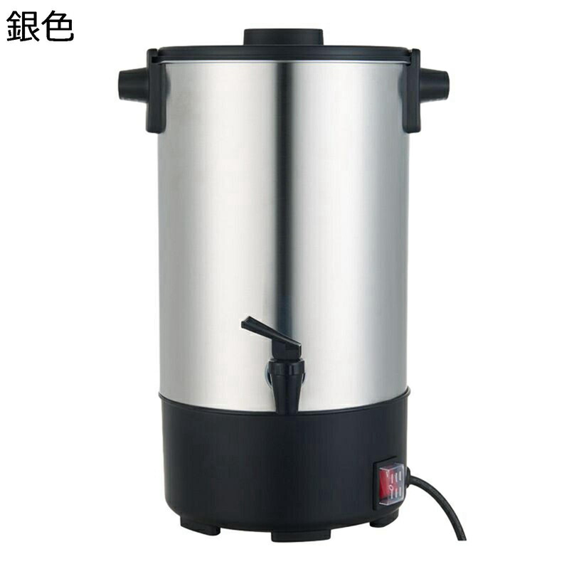 温水ボイラー 電気ケトル ステンレス鋼 保温・保冷 保温ポット ミルクティーバケツ 温冷飲料ディスペンサー コーヒーポット 大容量 蓋付き 魔法瓶 断熱バケツ 業務用に最適 ビュッフェ 家庭用|FUKUOKA ストアサービス