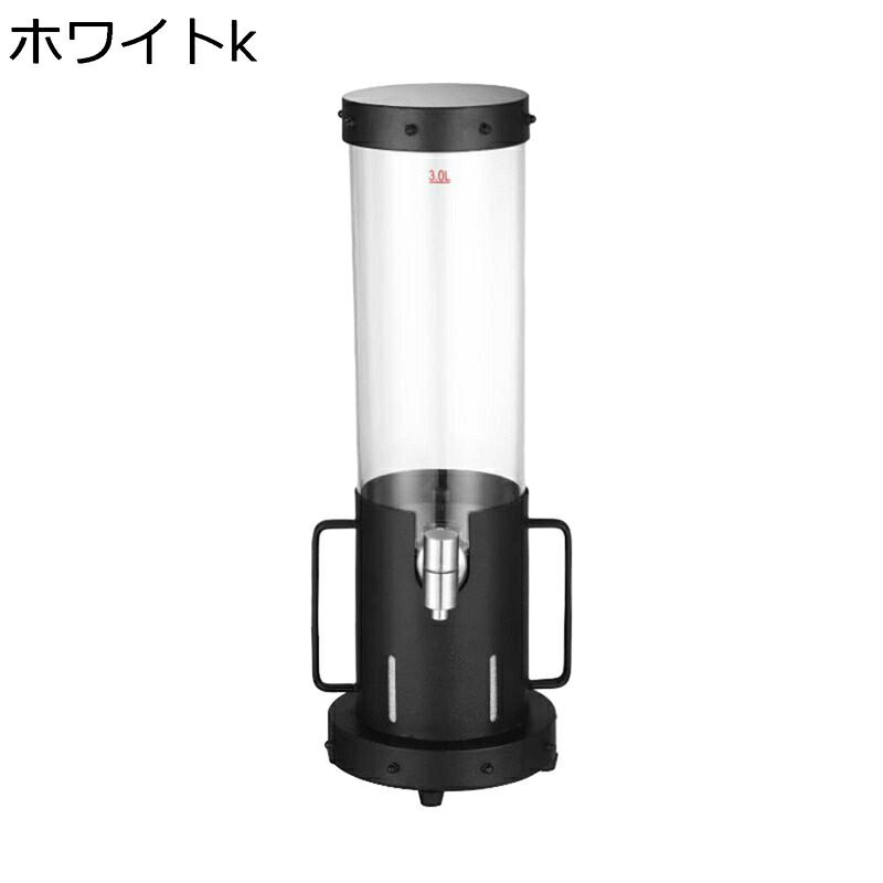 飲料酒ディスペンサー 酒ディスペンサー ドリンクサーバー LEDライト 蛇口付き 透明ビールディスペンサー ビールサーバー ビール容器 麦茶ポット 大容量 BBQ 家庭用 飲食店 バー｜FUKUOKA ストアサービス