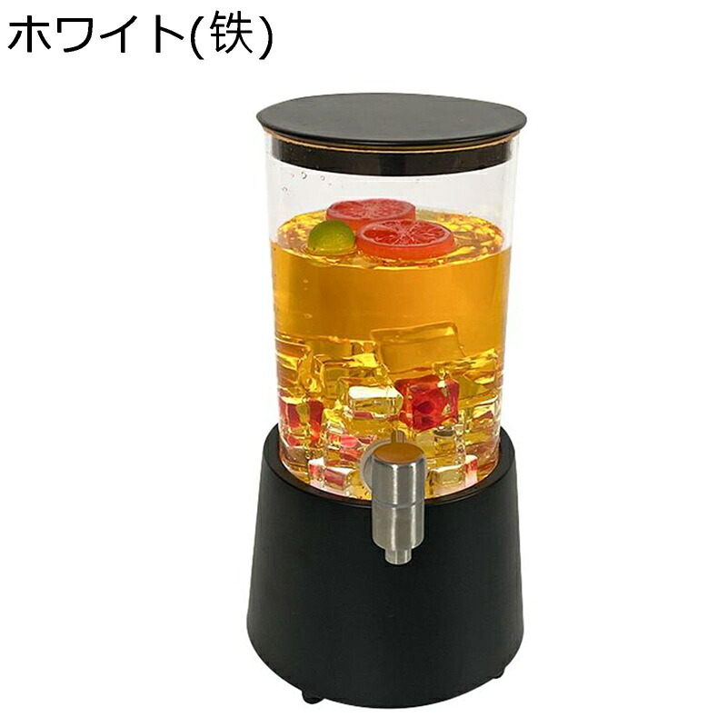 ビールサーバー ウォータータンク 酒ディスペンサー ワインディスペンサー 飲料酒ディスペンサー 透明 大容量 LEDライト 梅酒 果実酒 保存容器 貯蔵タンク 家庭用 業務用 お店用|FUKUOKA ストアサービス