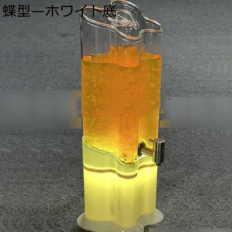 飲料酒ディスペンサー 酒ディスペンサー ドリンクサーバー 生ビールサーバー ビールディスペンサー 大容量 保存瓶 貯蔵タンク 梅酒 果実酒 蛇口付き ウイスキー・飲料・ワイン・ビール対応 8,939円