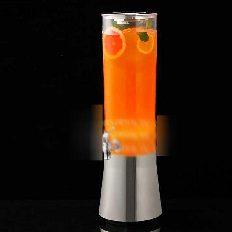 酒ディスペンサー ワインディスペンサー 飲料酒ディスペンサー 保存容器 梅酒 果実酒 フルーツティー 生ビールサーバー 大容量 ディスペンサー ドリンクサーバー クリア 家庭用 業務用 お店用|FUKUOKA ストアサービス