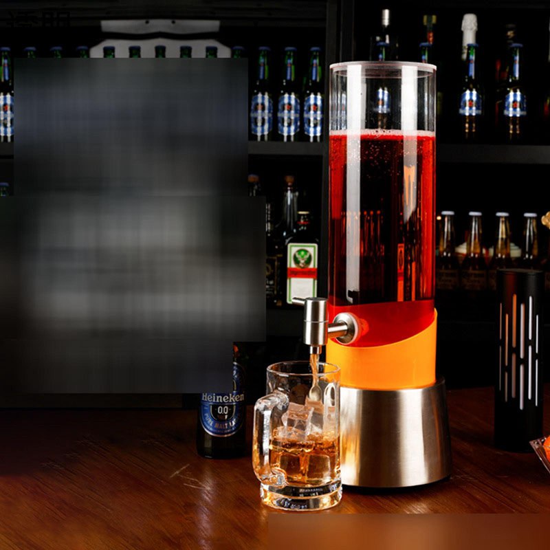 ビールサーバー ビアサーバー 酒ディスペンサー 飲料酒ディスペンサー LEDライト 貯蔵タンク 保存瓶 ピッチャー 大容量 冷水筒 梅酒 果実酒 お酒 プレゼント ウイスキー/飲料/ワイン/ビール対応|FUKUOKA ストアサービス