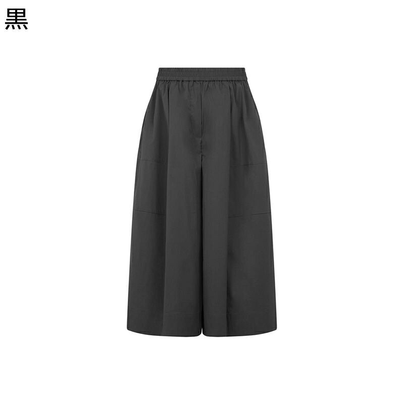 キュロット スカートパンツ ガウチョパンツ レディース リネン ワイドシルエット 体型カバー スカーチョ 9分丈 ボトムズ ウエストゴム 柔らかい ヒップホップ 外出 ショッピング 春 夏