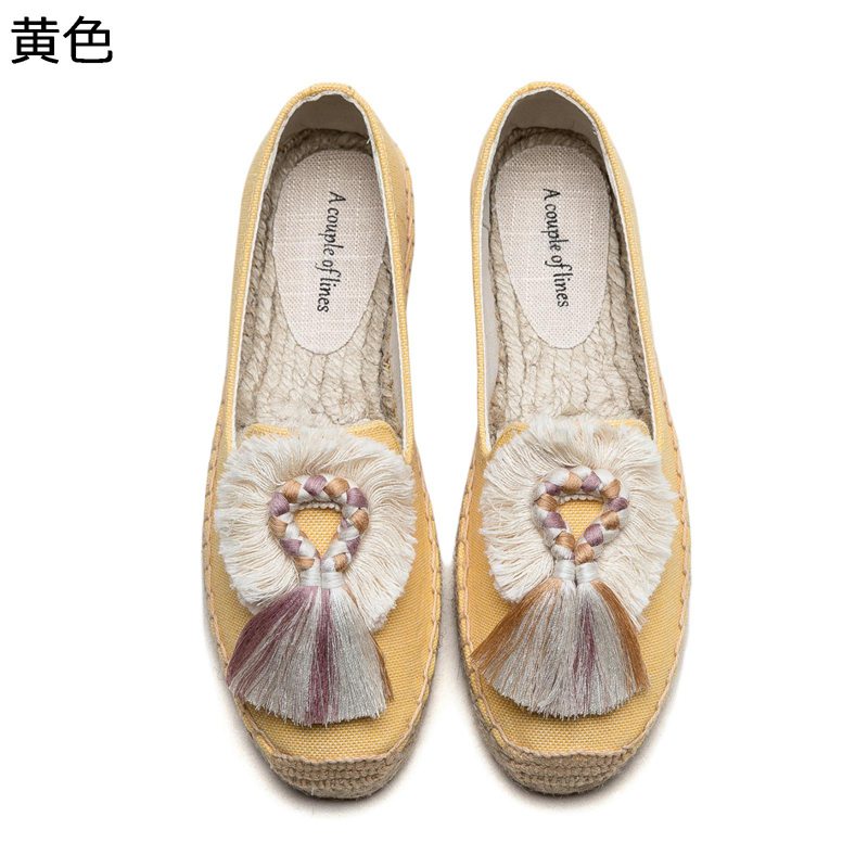 レディース 心地好いシューズ タッセル ジュート春夏 モカシン 編み込み ウォーキングシューズ 校庭 黄味がかった エスニック スニーカー 置き目取りすてる 延性のある性 ドライビング 着脱飾り気のない 白衣の天使 ペタンコ