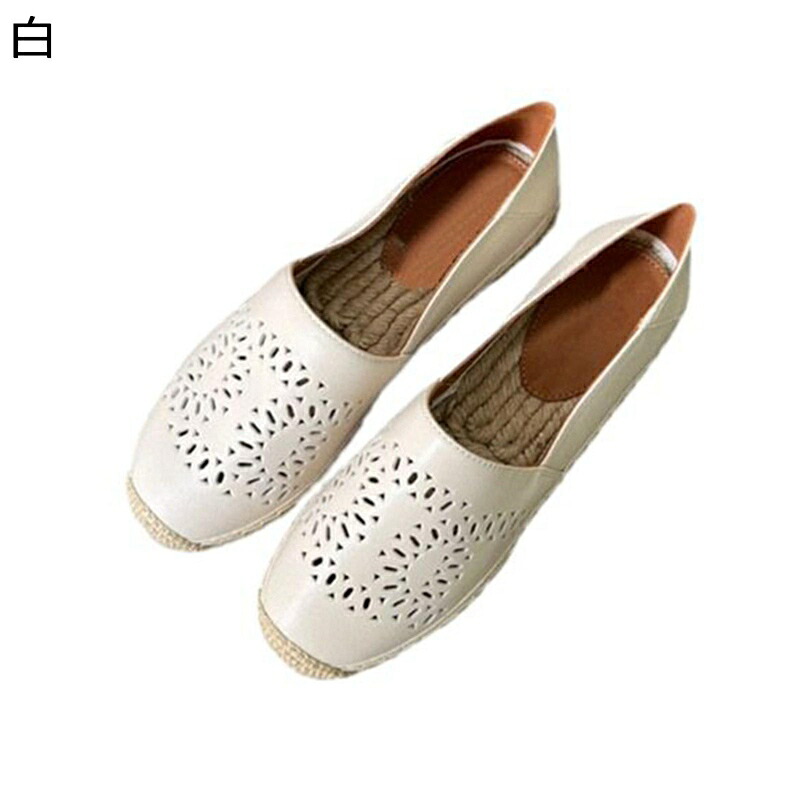 レディース モカシン 春夏 カジュアルシューズ ペタンコ靴 透かし彫り キャンバス スニーカー 女性 おしゃれ エスニック ディリー 軽い 麻靴 防滑 柔らか ママシューズ シニア｜FUKUOKA ストアサービス