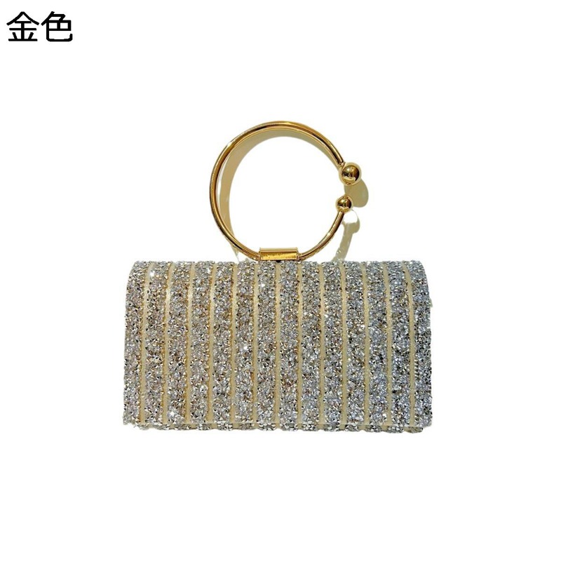 レディース パーティーバッグ ポシェット 円形ハンドル スパンコール クラッチバッグ かわいい 斜めがけ キラキラ カバン ファッション 婦人用 普段使い フォーマル 二次会 披露宴