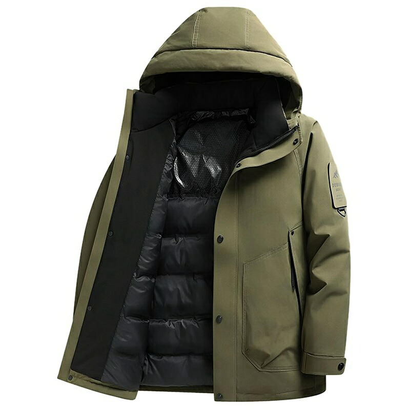 ダウンコート メンズ ダウンジャケット 防寒対策 フェザー ダウン95 XS-3XL アウター 体熱反射 防寒着 厚め ウルトラライト 無地 保温 あったか 防風 シンプル ふんわり マウンテン 男女