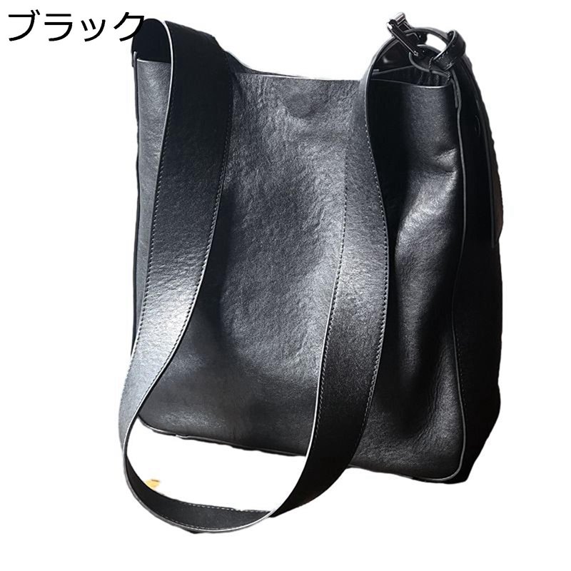 トートバッグ 手提げ バケットバッグ レディース 牛本革 大容量 ホーボーバッグ 上品 キレイめ 女性用 大人 バケツ型 ショルダーストラップ ななめがけ 2way 多ポケット 防水 通勤通学 旅行用｜FUKUOKA ストアサービス