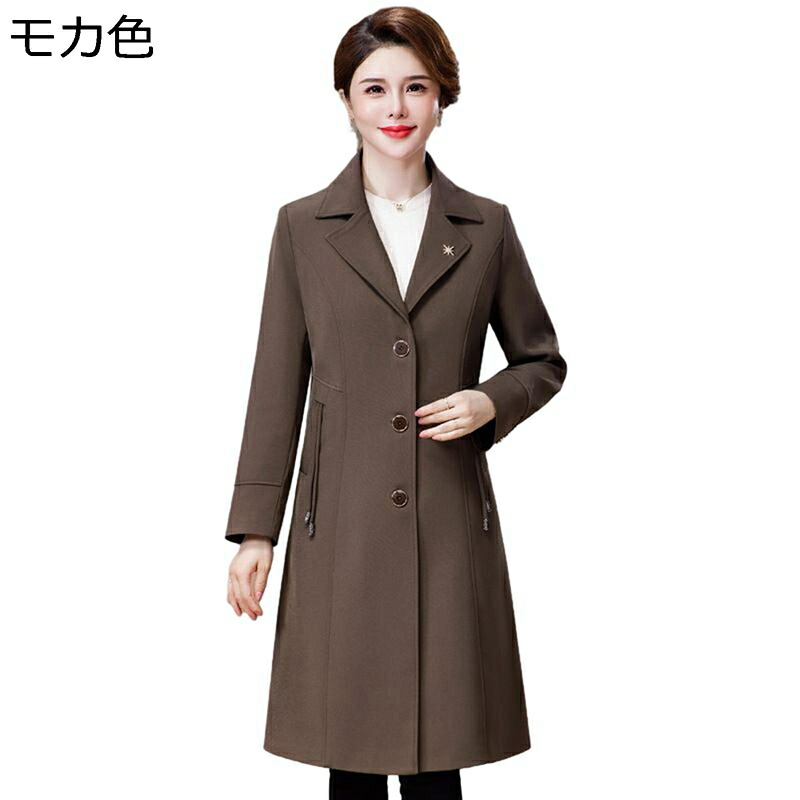上衣 レディース 厚地の外套 アウター 長袖 ロング丈 名取り草付き添い人 前食い違い ゆったり 途轍も無い大きさ 透け透け 歳月服 窈窕たる 事務所 心地よい 通い 日常着付ける 母の日差し上げ物