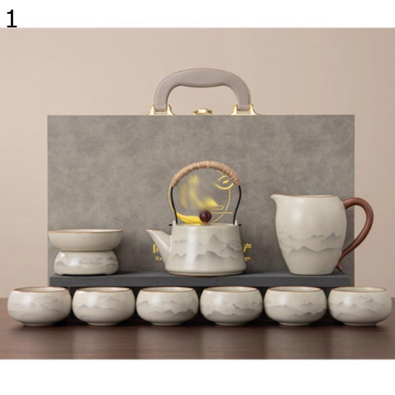 ティーポット ティーセット 汝窯 急須 湯呑み 陶器 冷飲両用 茶ポット 紅茶 緑茶 ホワイト 日本茶 耐熱 茶道の練習 茶具セット ピッチャー 洗いやすい 初心者さん向け お試し 母の日 部屋 おしゃれ｜FUKUOKA ストアサービス