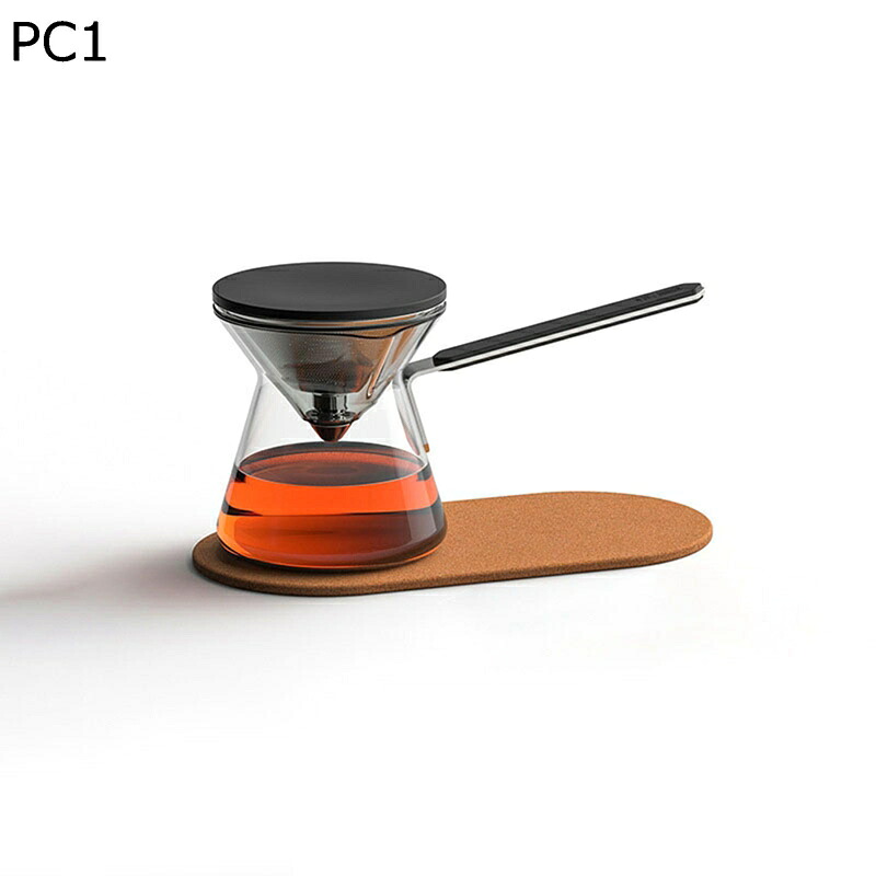 半自動ティーセット 耐熱 茶こし付き ガラス ティーポット 茶具セット 茶海 湯呑 初心者向け お試し 日本茶 中国茶 茶道体験 父 母 先輩 先生誕生日 カンフーティーカップ おしゃれ