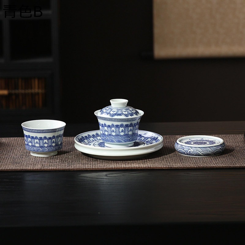 急須 ティーポット 茶ポット 湯呑 持ち手付き 陶器 3点セット 温冷両用 フルーツティー ジュース 保温 蓋付き 茶具セット 縞模様 茶器揃な 初心者向け茶道 本格派 実用的 父 先輩 母 上司