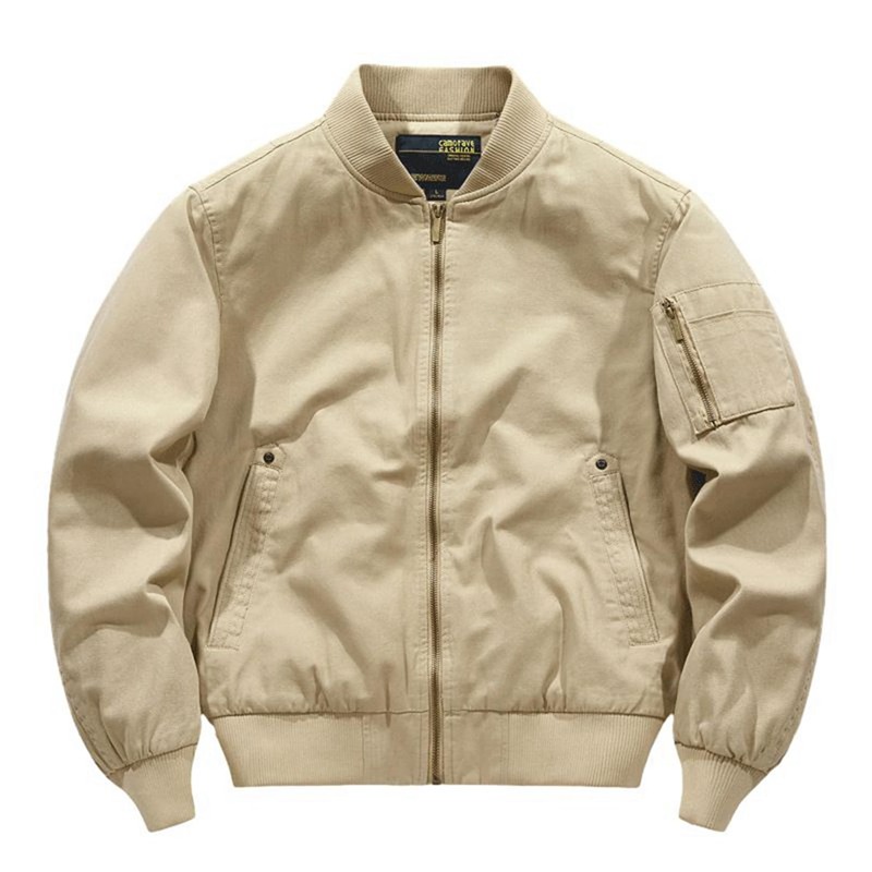 上衣 メンズ MA-1 綿100 飛行上衣 ジップアップ ベイスボール制服上衣 前掛け 馬鹿でかい大きさ 防寒 保温 春服 秋服 冬着 エムエーワン 厚地の外套 表どおり アウトド