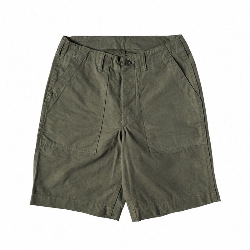 メンズ 夏着ベイカーショートパンツ さる股引き ファティーグ ミリタリー 二分の一ズボン下 牢固たる 心地好いな綿織物原料品 細工物表現スタイル 膝上丈 進め方用 アウトドア 夏用
