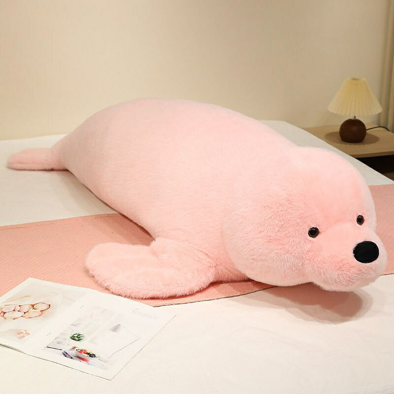海豹 ぬいぐるみ 縫いぐるみ 特大 抱き枕 論なく論なく ふわふわ 癒しグッズ 座布団 睡眠時間枕 生まれ落ちる日 差し上げ物 室内装飾