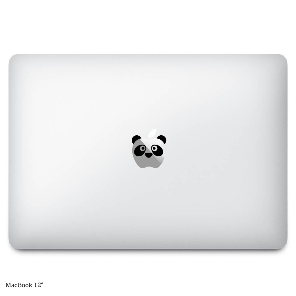 楽天市場 Macbook ステッカー スキンシール パンダ Panda Macbook 12 Pro13 15 16 ステッカータウン 楽天市場店