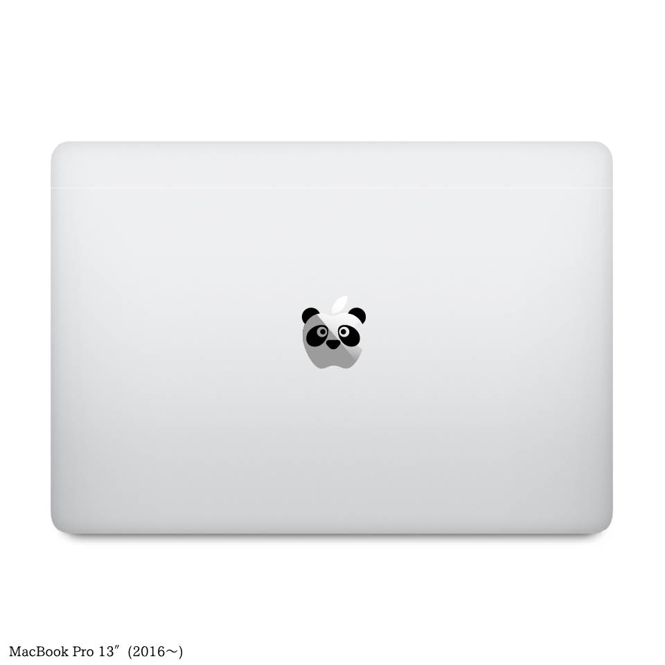 楽天市場 Macbook ステッカー スキンシール パンダ Panda Macbook 12 Pro13 15 16 ステッカータウン 楽天市場店